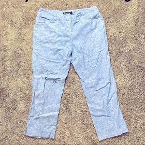 New York & Company Casual Relaxed Cropped Pants